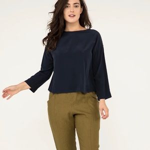Elizabeth Suzann Silk Parabola Top